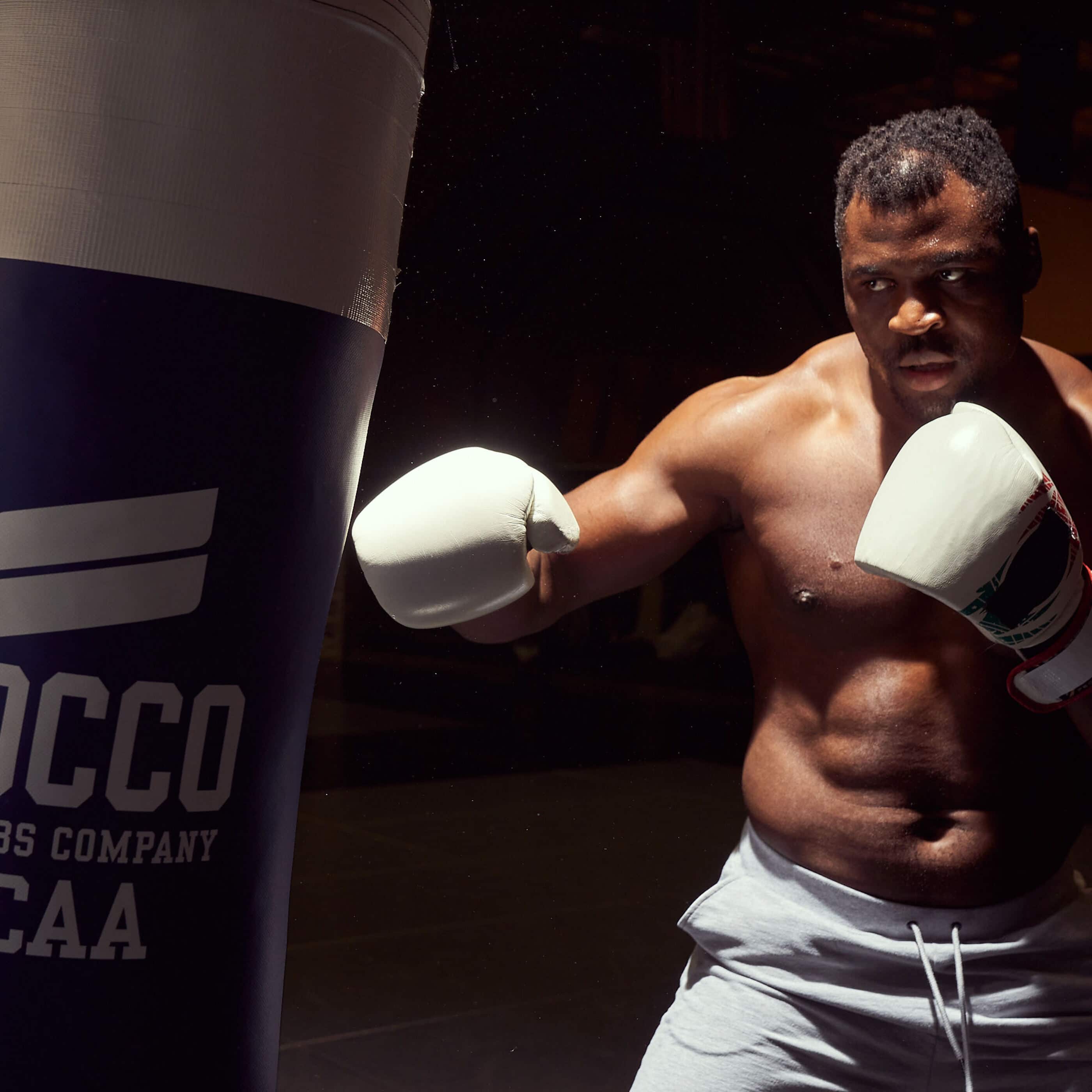 francis ngannou ufc champion drink